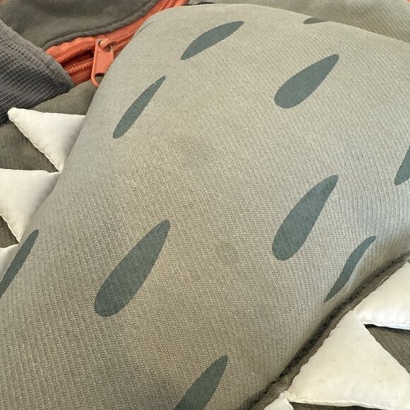 Zara Toddler Kids Alligator Crocodile Dinosaur Backpack Canvas Bag - Picture 7 of 11